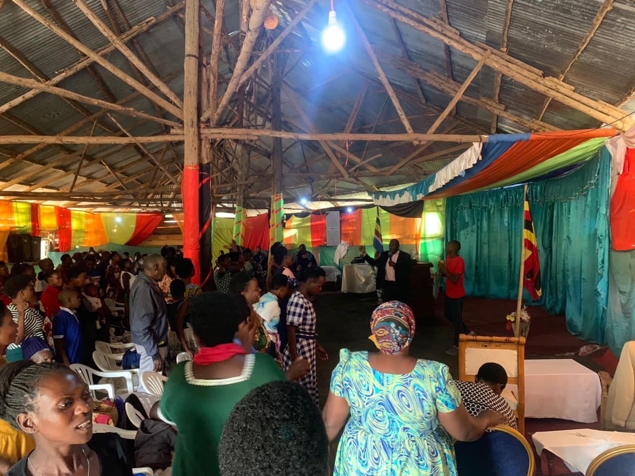 Church worship service